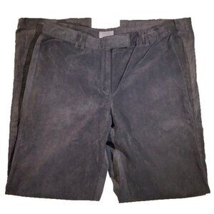 Ann Taylor Loft | Bark Brown Suede Leather…